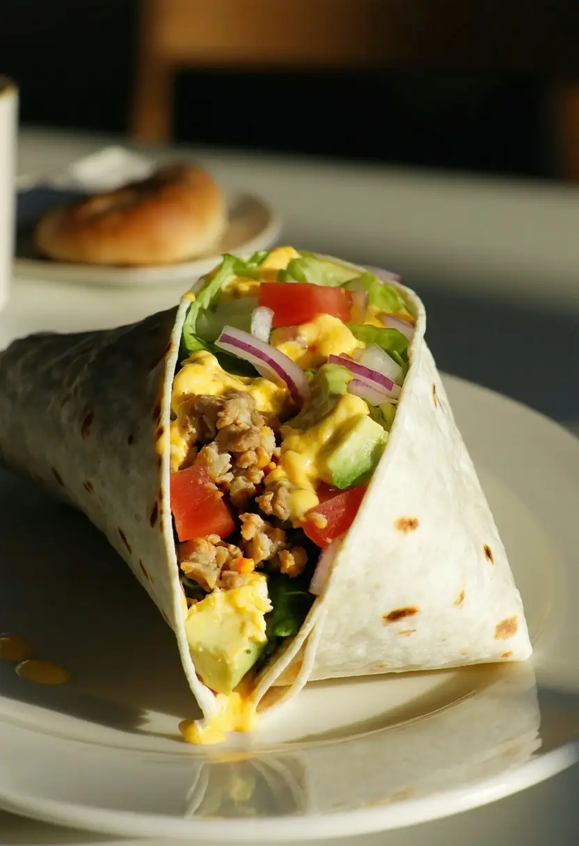 Savory Breakfast Burrito Recipe | Give Me Cookie