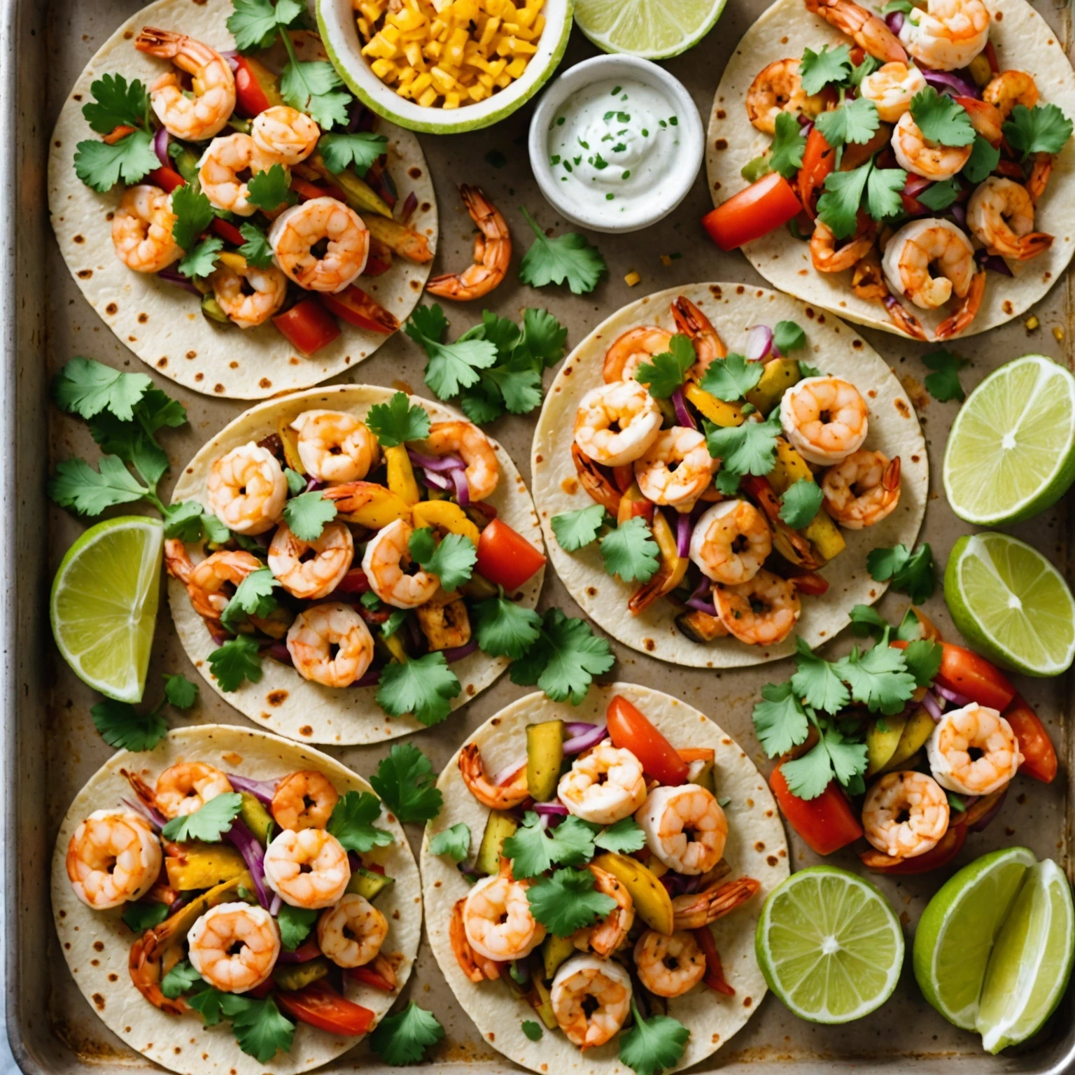 Sheet Pan Shrimp Tacos Recipe | Give Me Cookie
