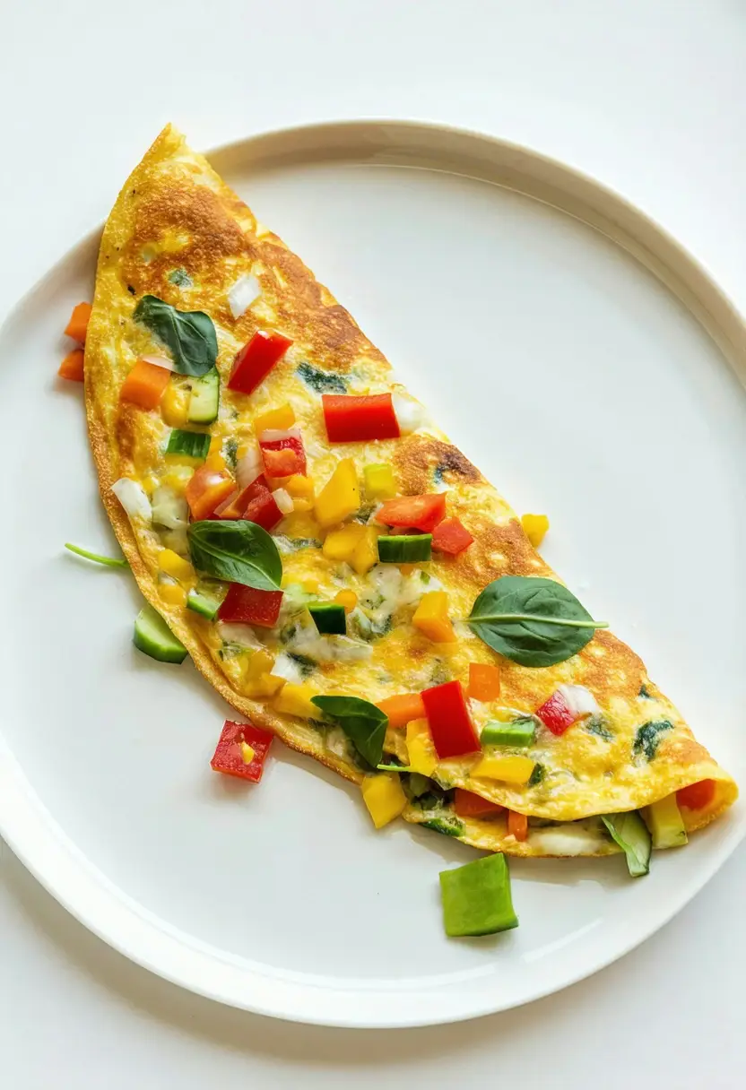 Recipe Image Simple Veggie Omelette