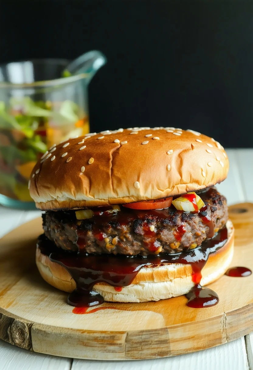 Recipe Image Smoky BBQ Black Bean Burger