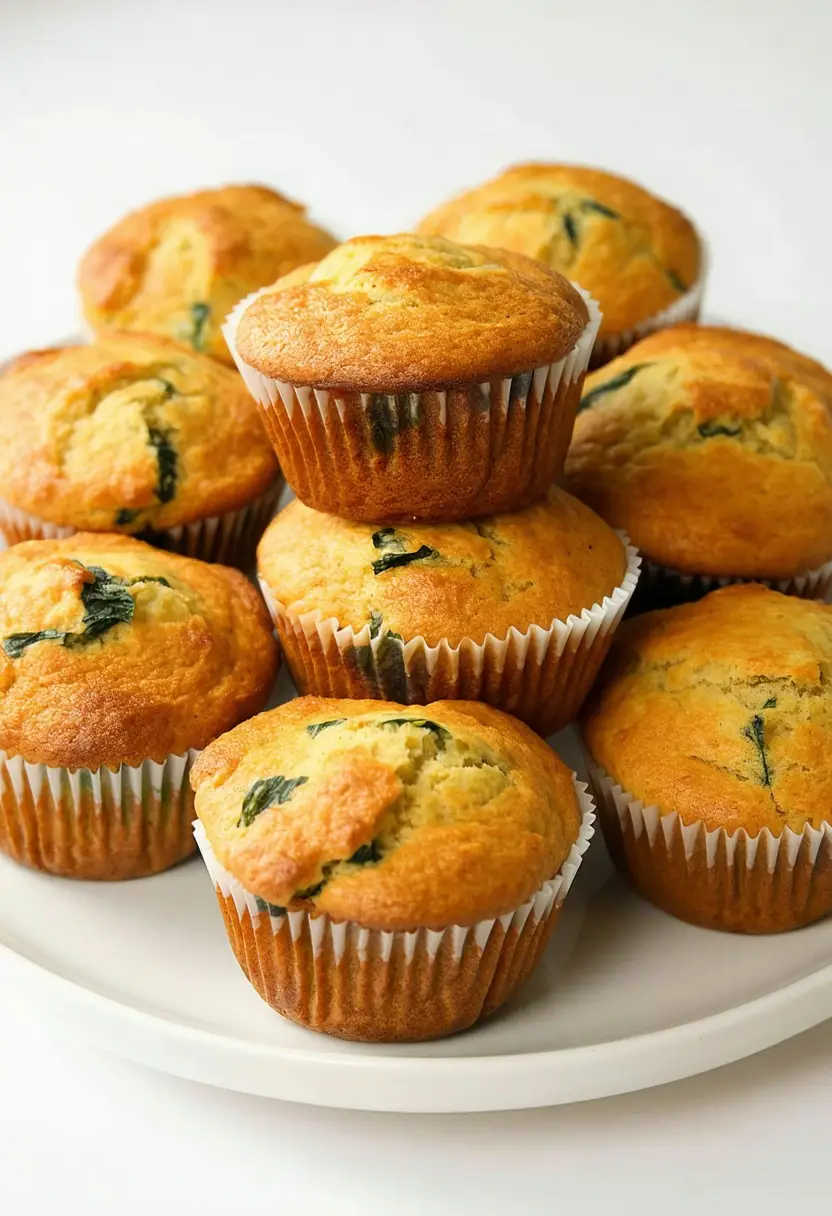 Recipe Image Sneaky Spinach Muffins