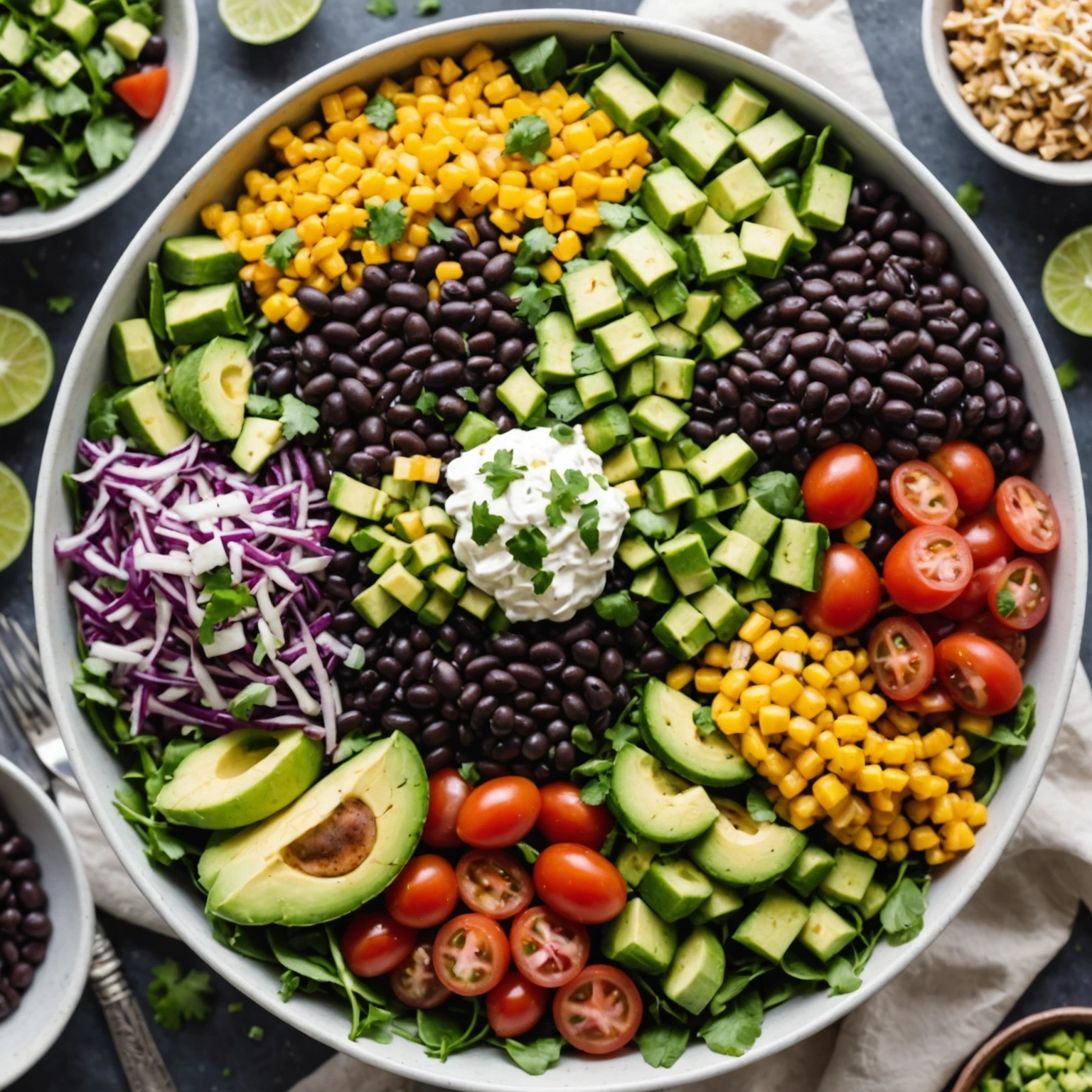 Recipe Image Southwest Salad with Black Beans