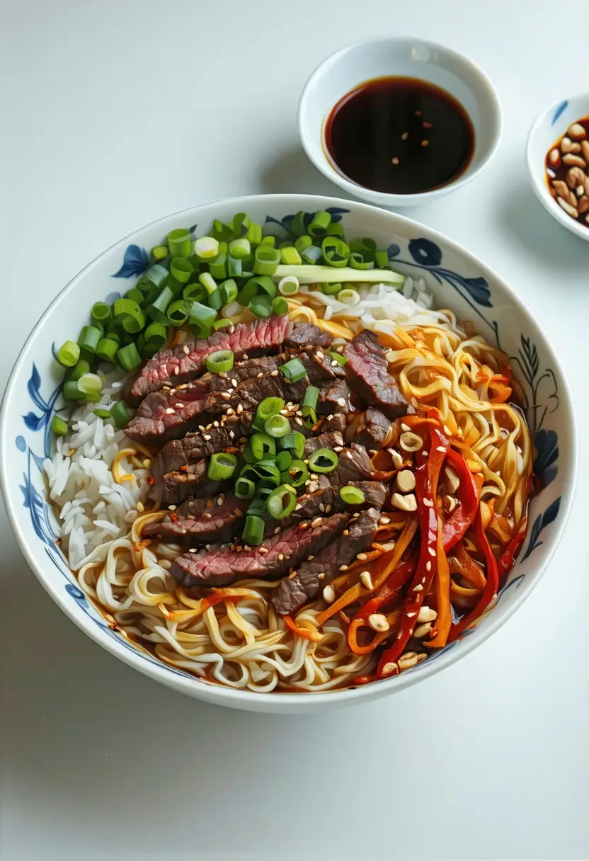 Recipe Image Spicy Beef Noodle Bowl
