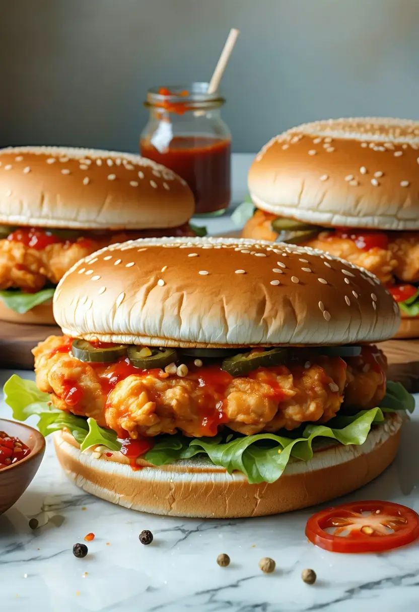 Recipe Image Spicy Buffalo Chicken Sandwich