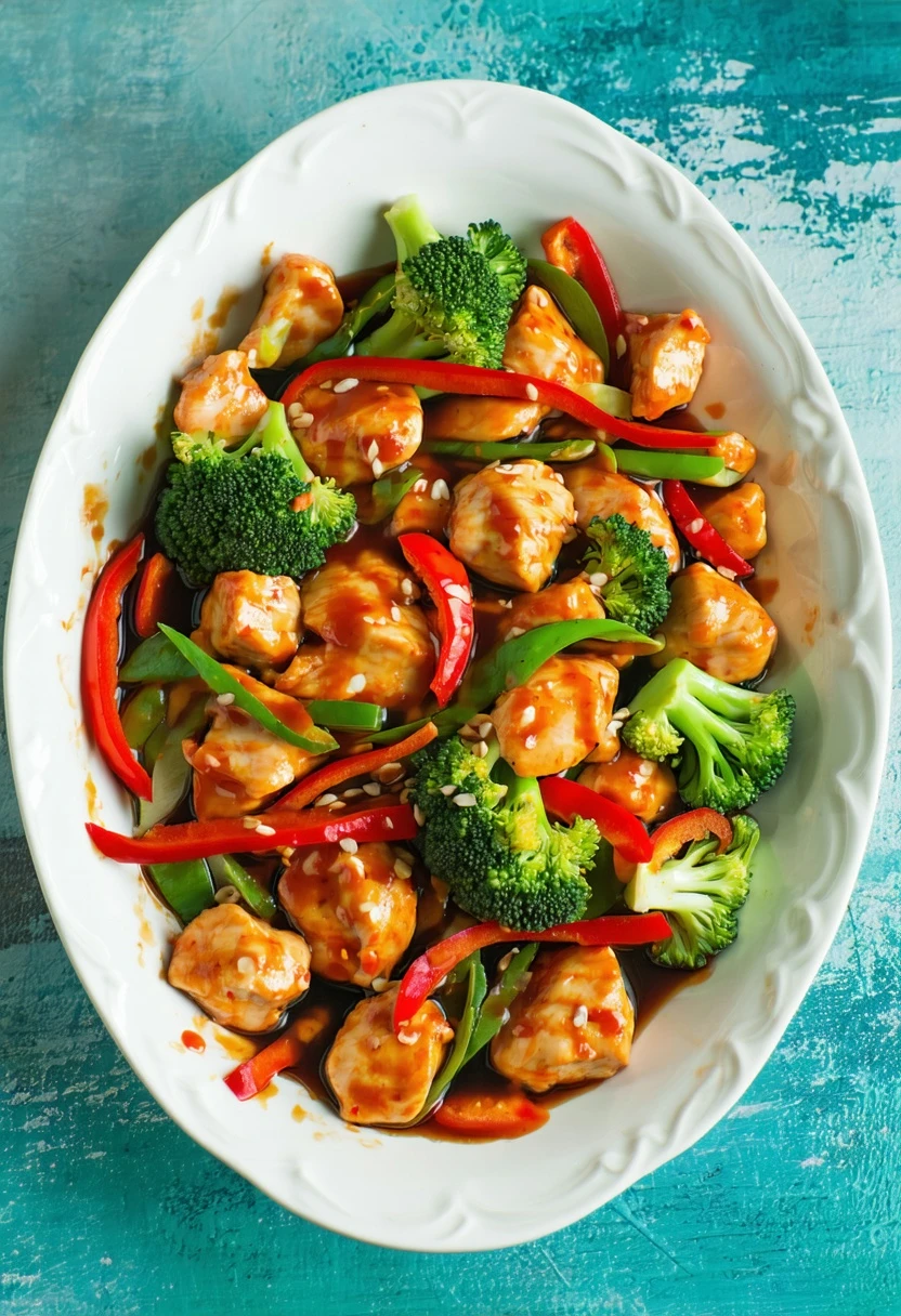 Recipe Image Spicy Thai Chicken Stir-Fry