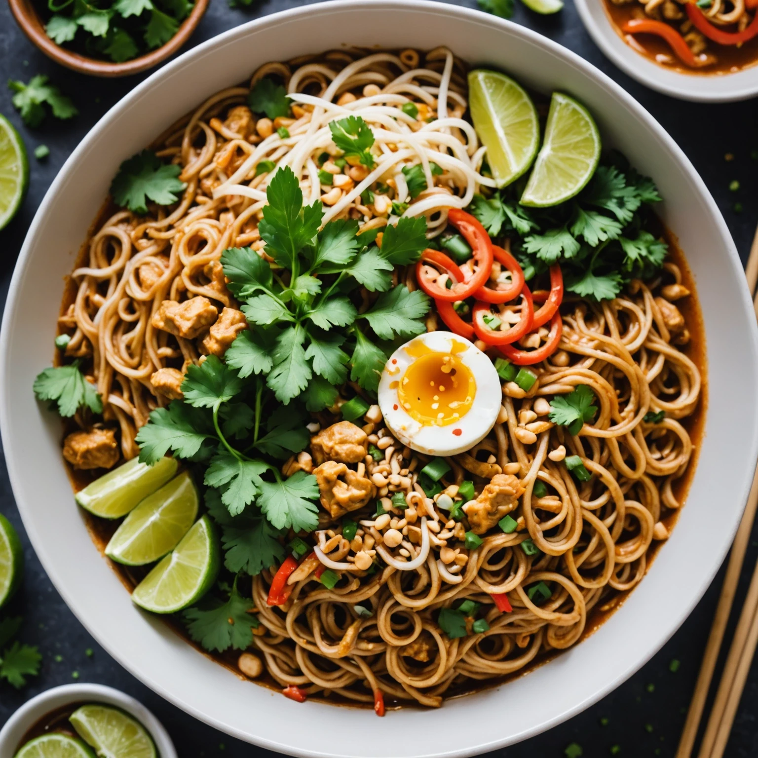 Recipe Image Spicy Thai Noodle Bowl