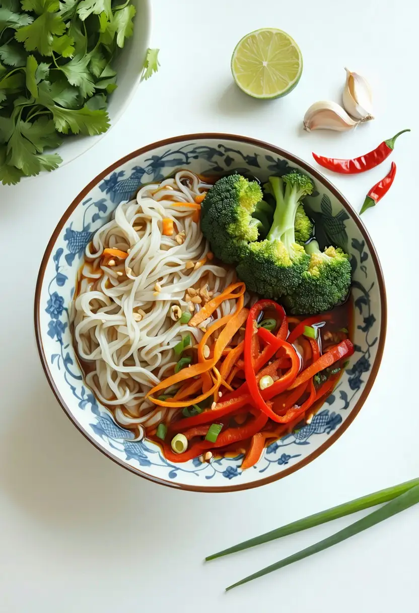 Recipe Image Spicy Thai Noodle Bowl