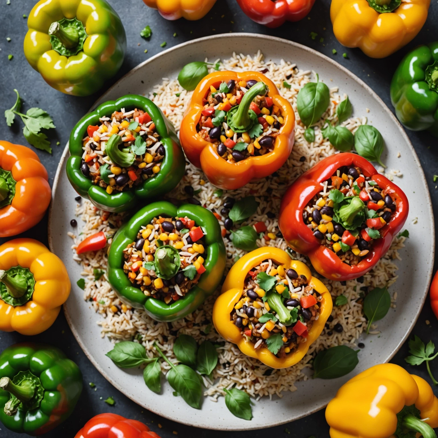 Recipe Image Stuffed Bell Peppers