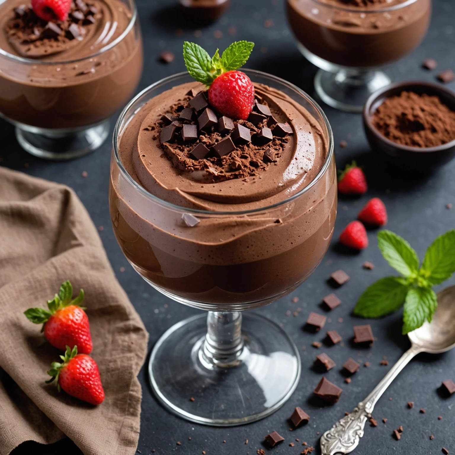 Recipe Image Sugar-Free Chocolate Mousse
