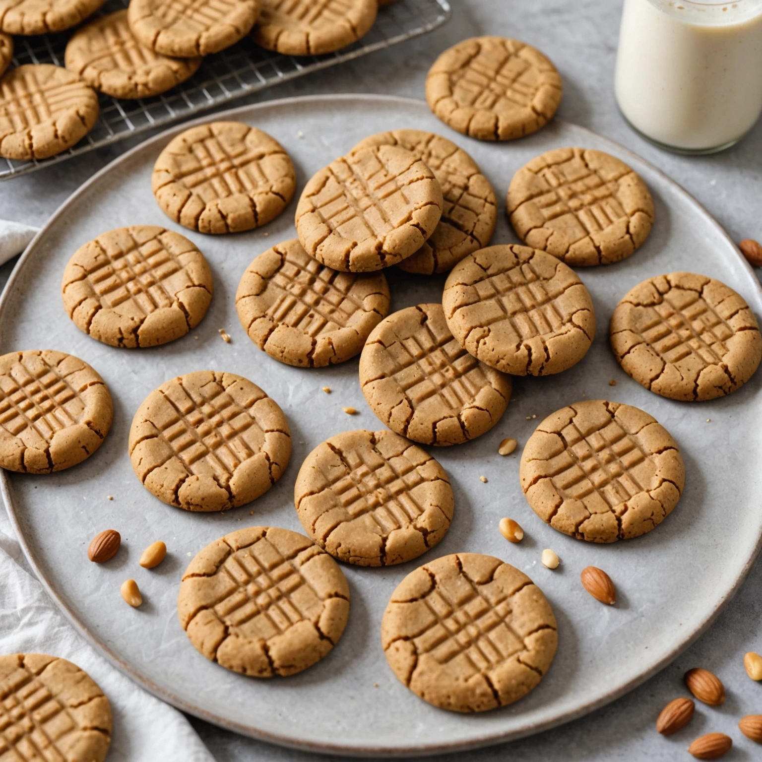 Recipe Image Sugar-Free Peanut Butter Cookies