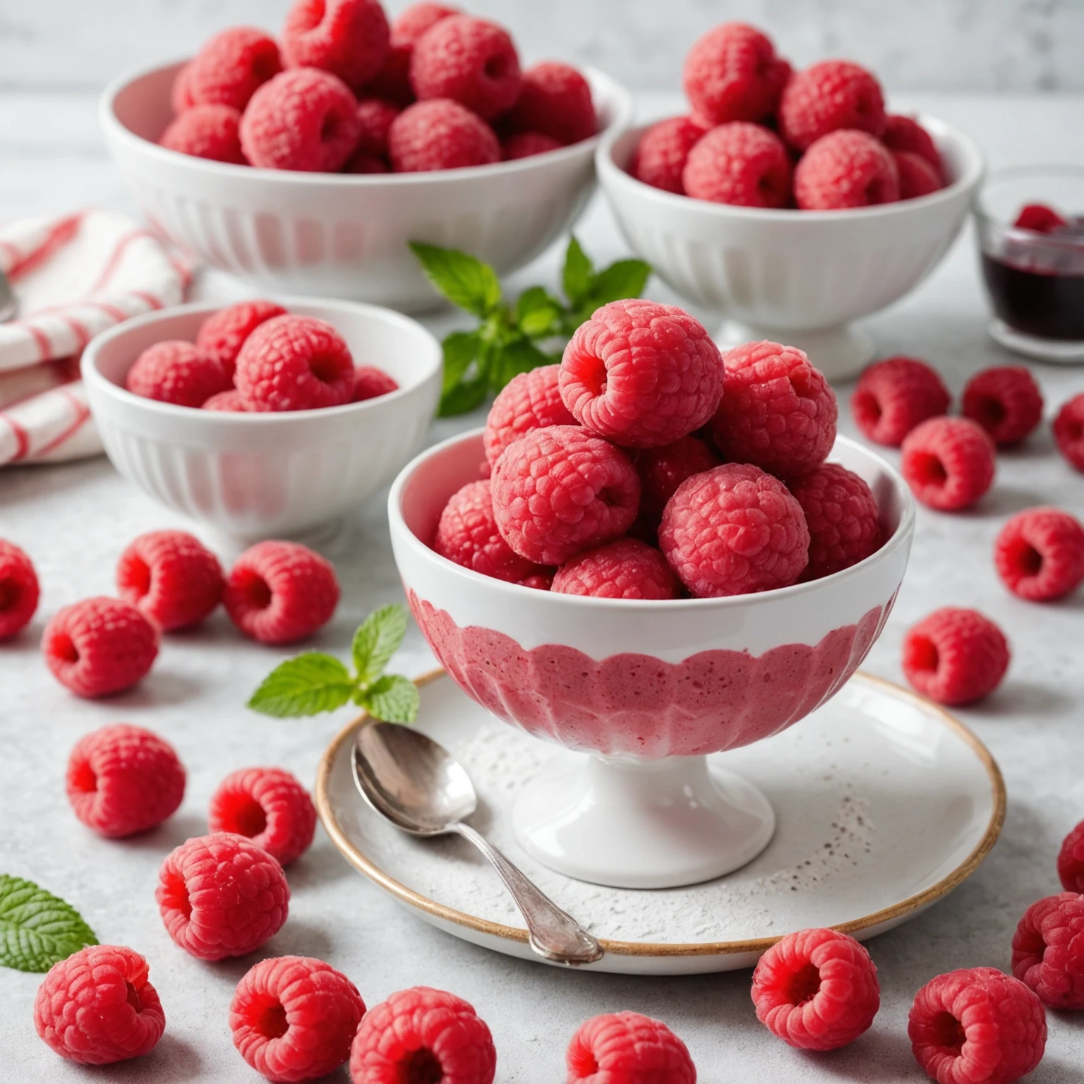 Recipe Image Sugar-Free Raspberry Sorbet