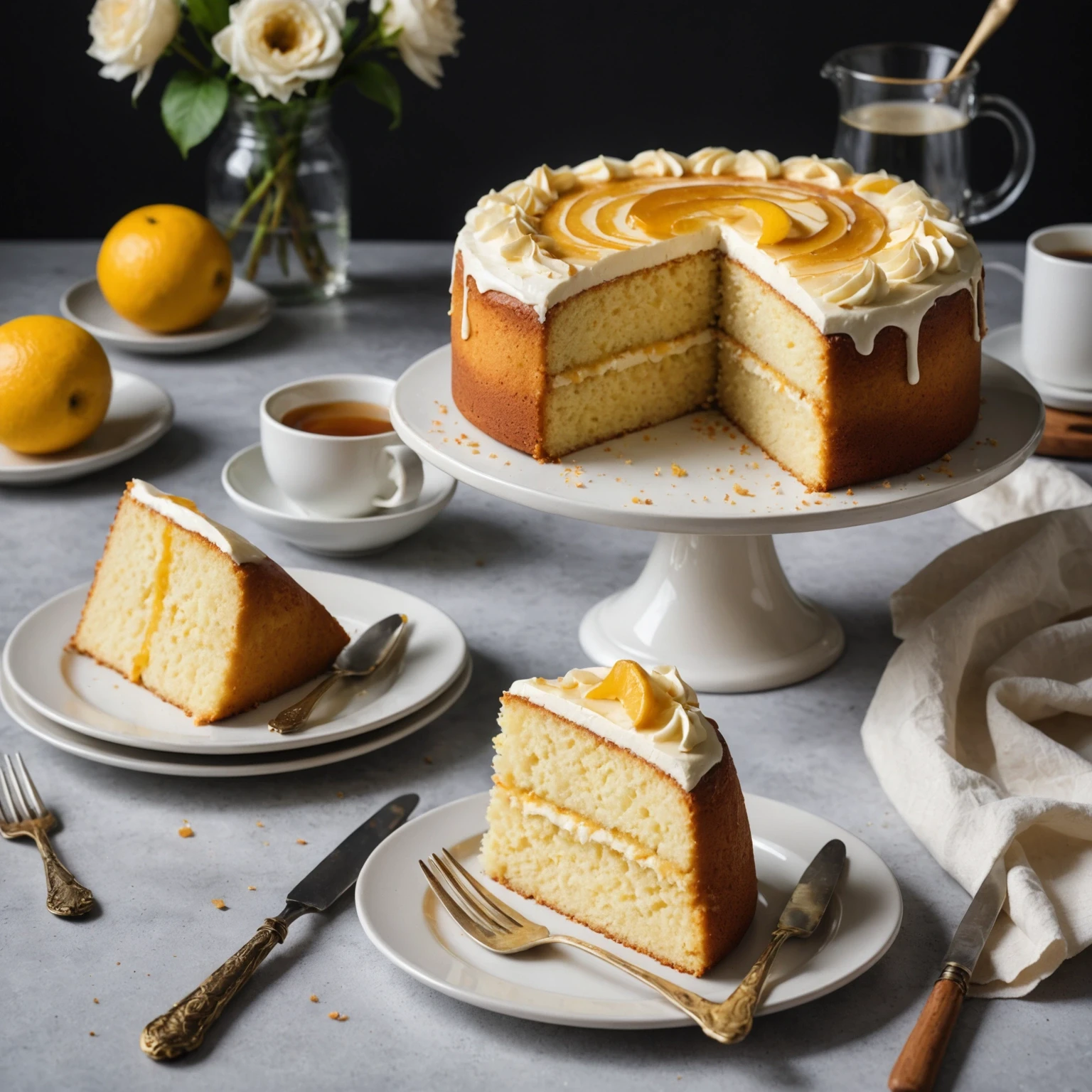 Recipe Image Sugar-Free Vanilla Cake