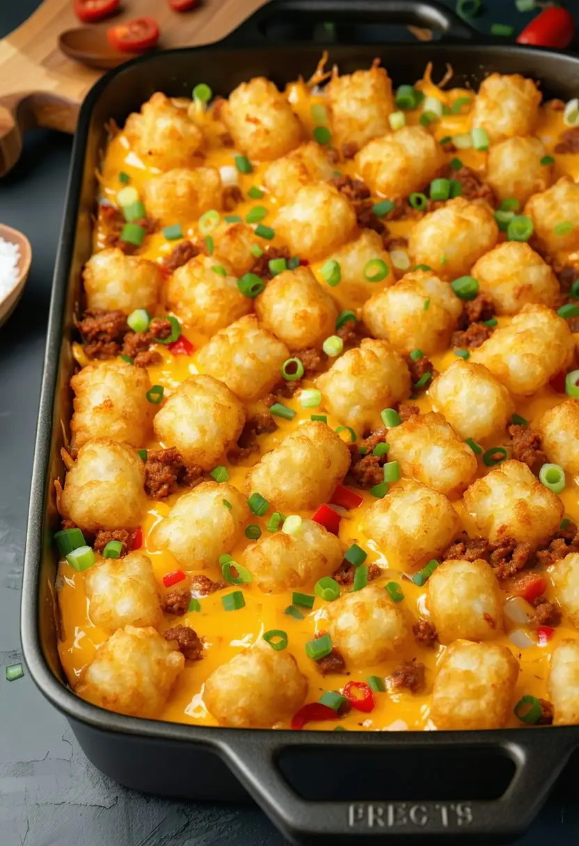 Recipe Image Tater Tot Breakfast Casserole