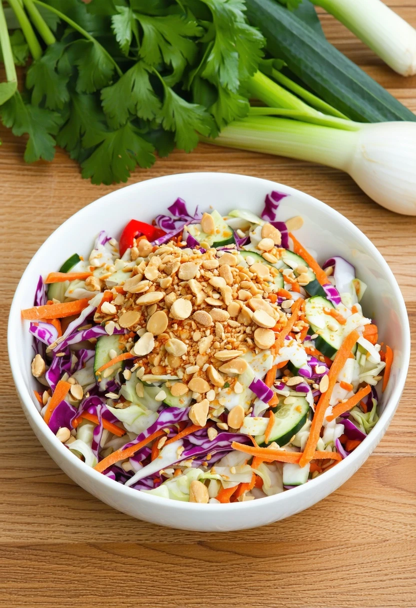 Recipe Image Thai Peanut Crunch Salad