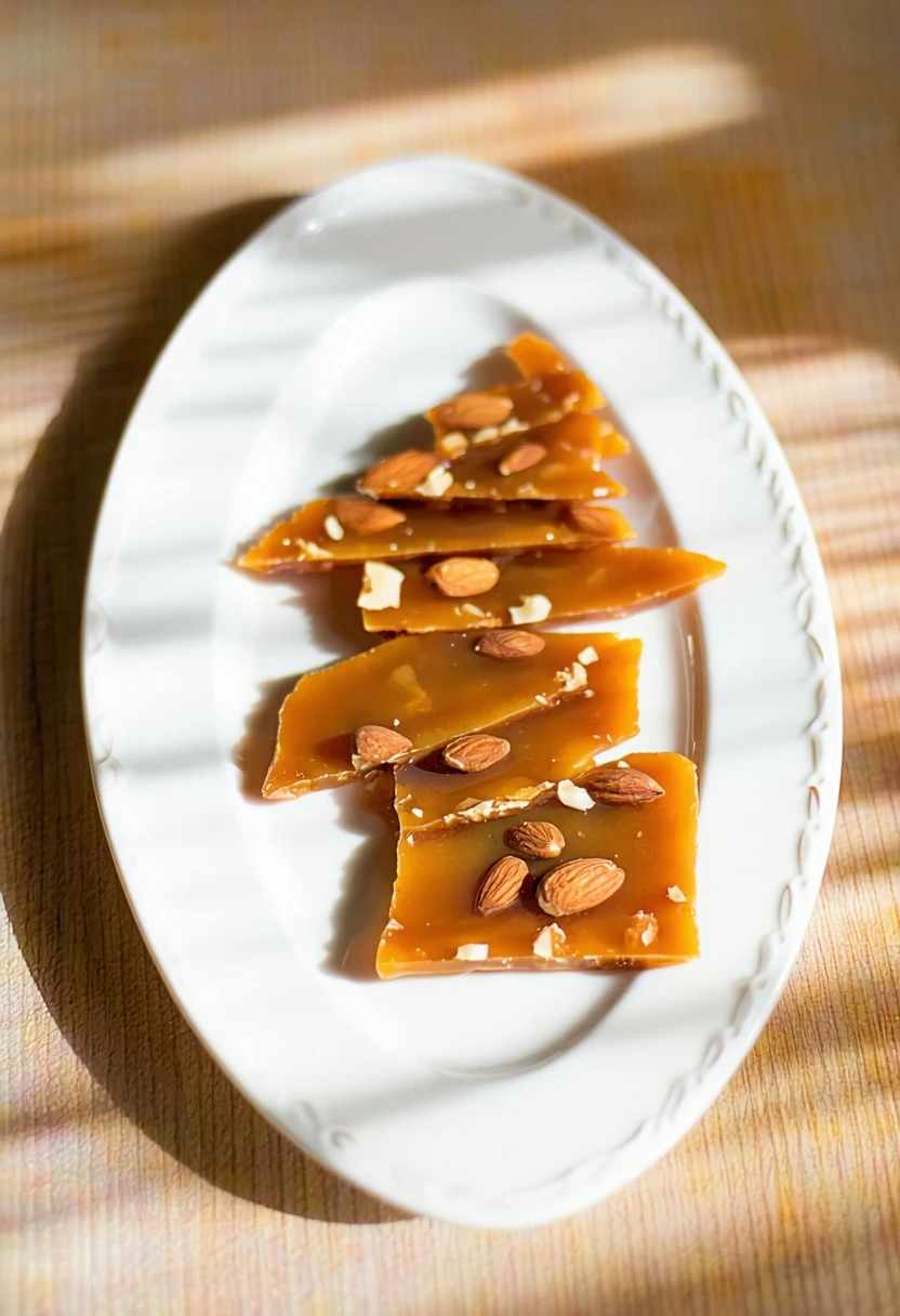 Recipe Image Toffee Almond Brittle