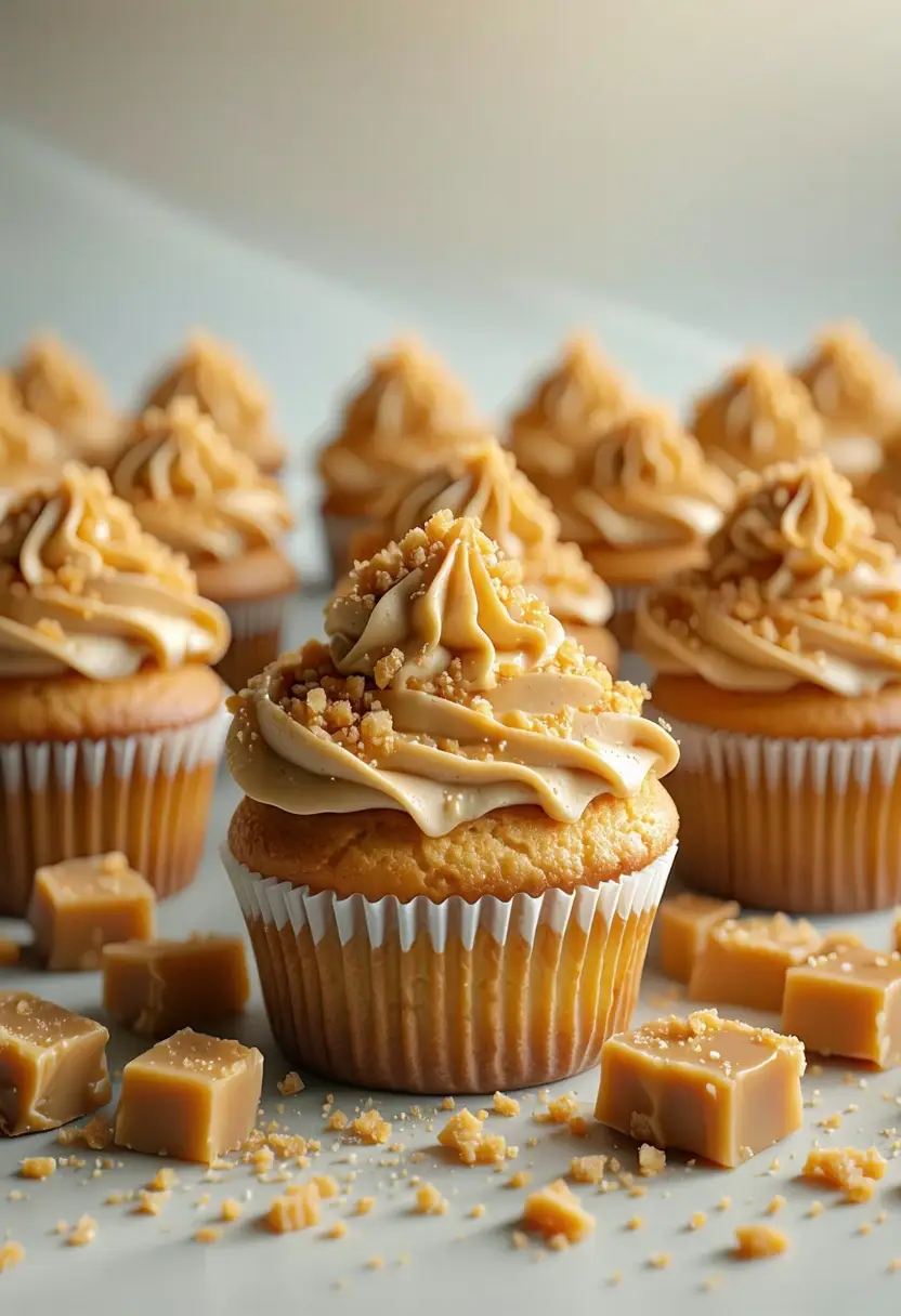 Recipe Image Toffee Crunch Cupcakes
