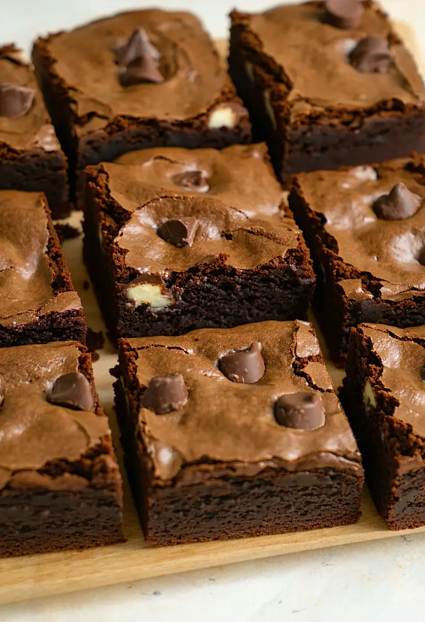 Triple Chocolate Brownies Recipe | Give Me Cookie