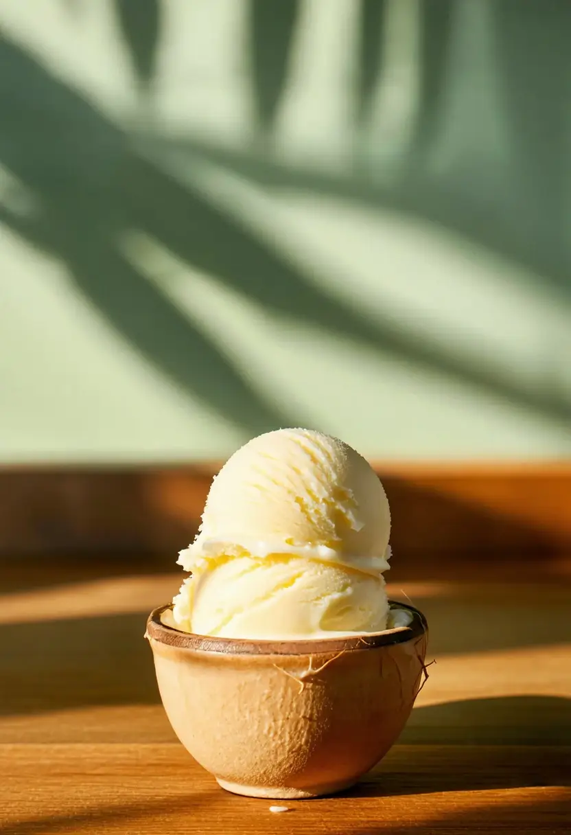 Recipe Image Tropical Coconut Ice Cream
