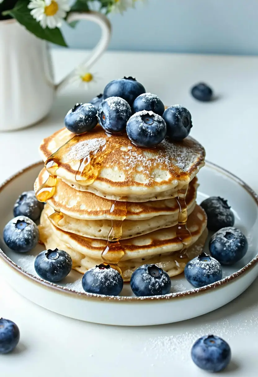 Recipe Image Vegan Blueberry Pancakes