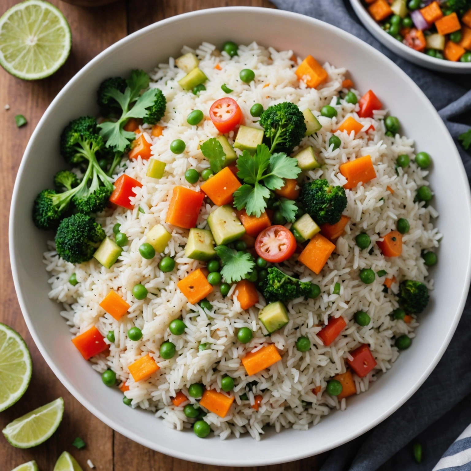 Recipe Image Vegetable Coconut Rice