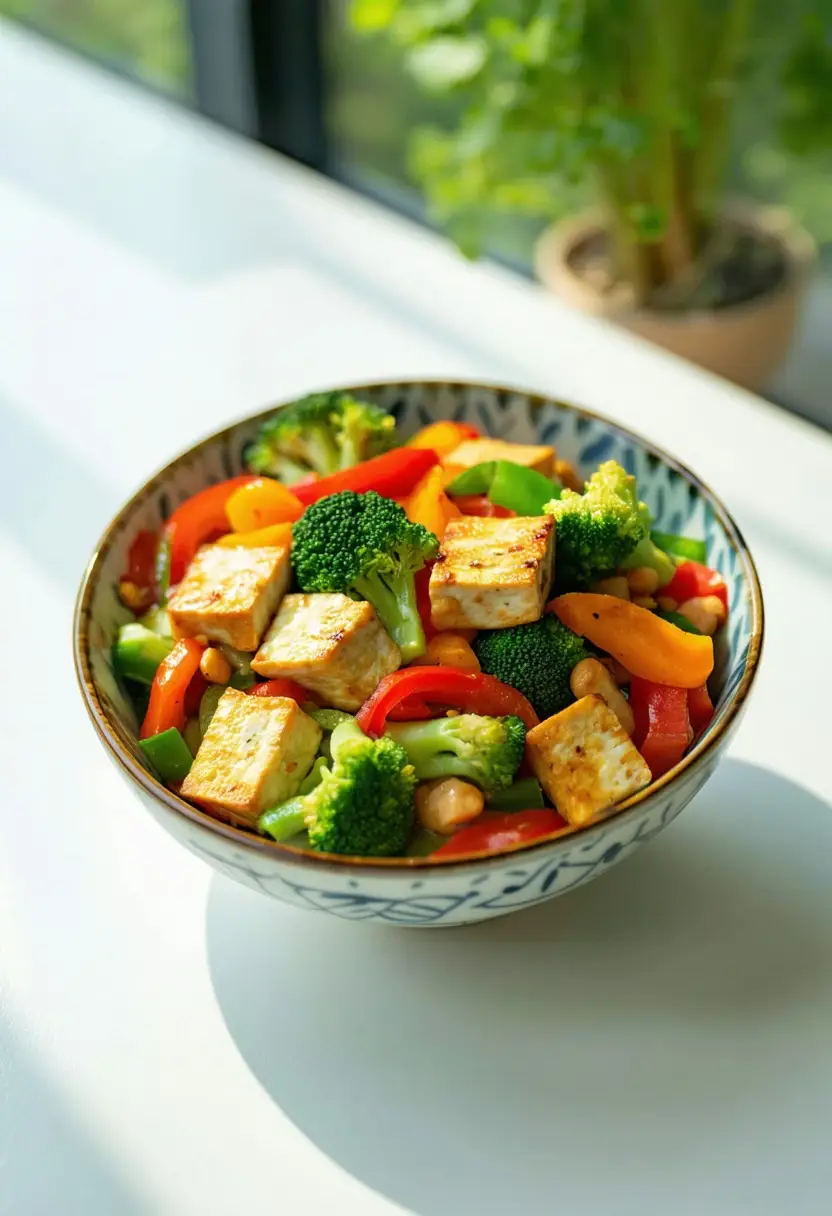 Recipe Image Vegetable Stir-Fry with Tofu