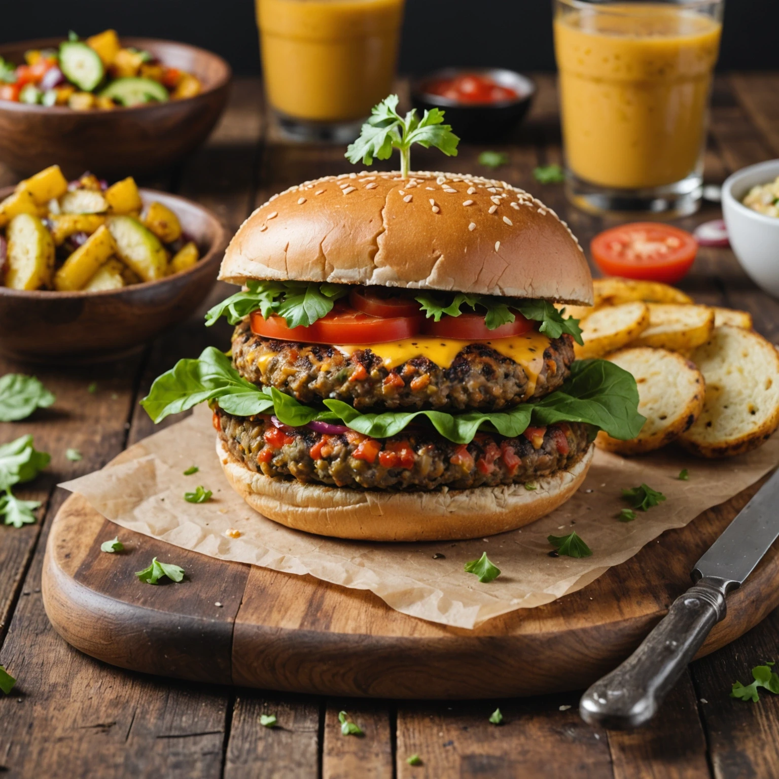 Recipe Image Veggie Burger