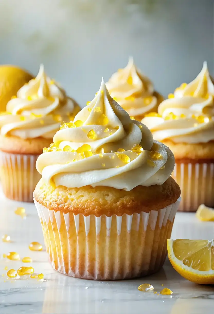 Recipe Image Zesty Lemon Cupcakes